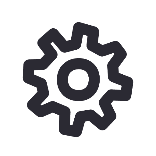 Gear SVG – Free Hand Drawn Gear Icon, Animated (PNG, React)